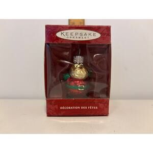 Hallmark Keepsake Ornament - Li'l Roly-Poly Santa 2000